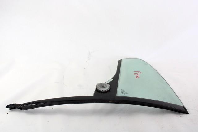 FIXED DOOR WINDOW, RIGHT OEM N. 51357276972 SPARE PART USED CAR BMW SERIE 6 F12 / F13 CABRIO/COUPE/GRAN COUPE (2011 - 2018) DISPLACEMENT DIESEL 3 YEAR OF CONSTRUCTION 2015