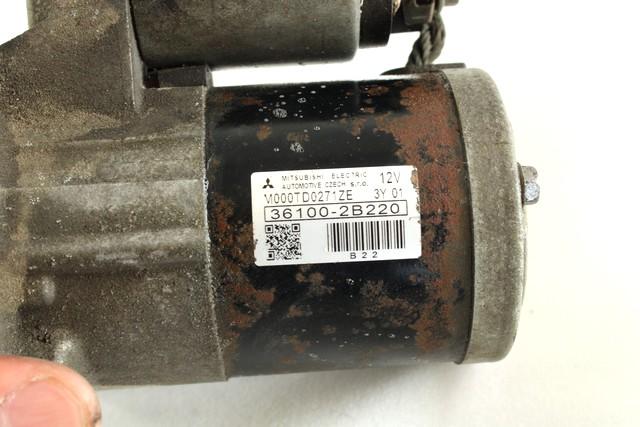 STARTER  OEM N. 36100-2B220 SPARE PART USED CAR HYUNDAI I30 GD MK2 (2011 - 2017) DISPLACEMENT BENZINA 1,6 YEAR OF CONSTRUCTION 2013