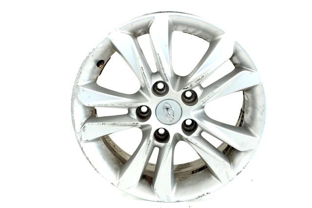 ALLOY WHEEL 16' OEM N. (D)52910-A6320 SPARE PART USED CAR HYUNDAI I30 GD MK2 (2011 - 2017) DISPLACEMENT BENZINA 1,6 YEAR OF CONSTRUCTION 2013