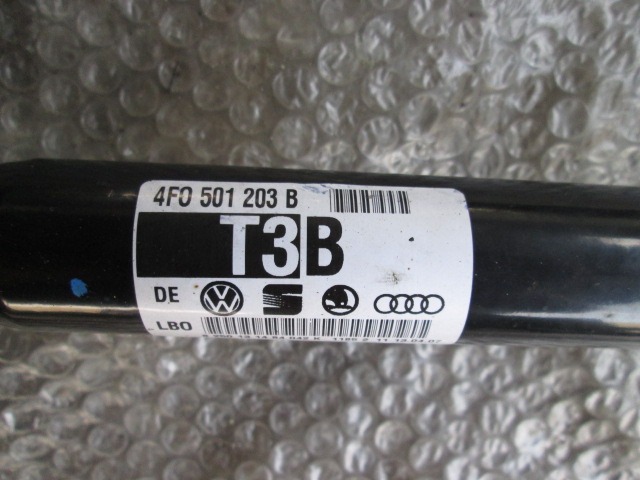 EXCHANGE OUTPUT SHAFT, RIGHT REAR OEM N. 4F0501203B ORIGINAL PART ESED AUDI A6 C6 4F2 4FH 4F5 BER/SW/ALLROAD (07/2004 - 10/2008) DIESEL 30  YEAR OF CONSTRUCTION 2007