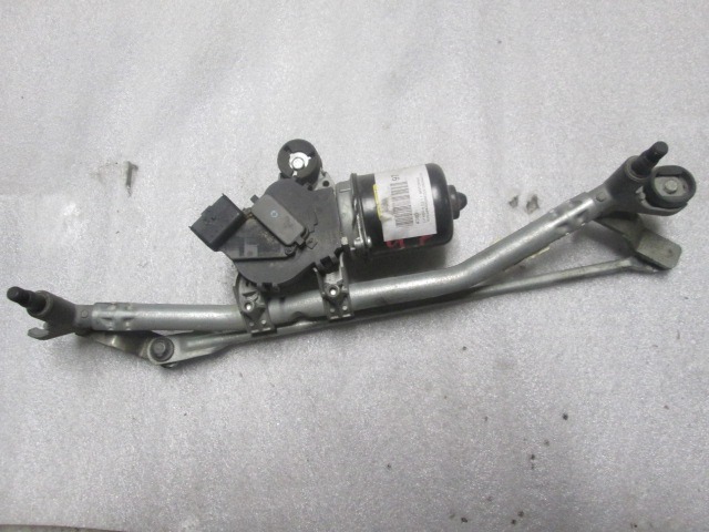 WINDSHIELD WIPER MOTOR OEM N.  SPARE PART USED CAR CITROEN C3 / PLURIEL (09/2005 - 11/2010) DISPLACEMENT 11 BENZINA YEAR OF CONSTRUCTION 2008