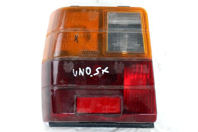 12847719 FARO FANALE POSTERIORE SINISTRO CARELLO FIAT UNO 1.0 BENZ 5M 5P 33KW RICAMBIO USATO