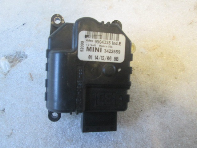 SET SMALL PARTS F AIR COND.ADJUST.LEVER OEM N. 3422659 ORIGINAL PART ESED MINI COOPER / ONE R56 (2007 - 2013) BENZINA 16  YEAR OF CONSTRUCTION 2007