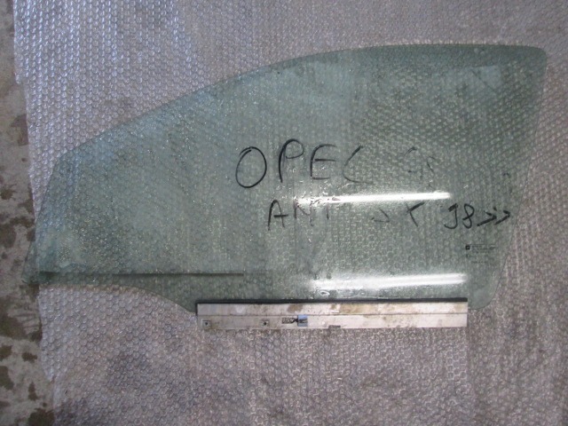 DOOR WINDOW, FRONT LEFT OEM N. 13205906 ORIGINAL PART ESED OPEL ASTRA G 5P/3P/SW (1998 - 2003) DIESEL 20  YEAR OF CONSTRUCTION 2000