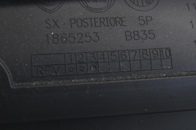 735504851 PANNELLO INTERNO PORTA POSTERIORE SINISTRA FIAT PUNTO EVO 1.4 B 57KW 5M 5P (2011) RICAMBIO USATO