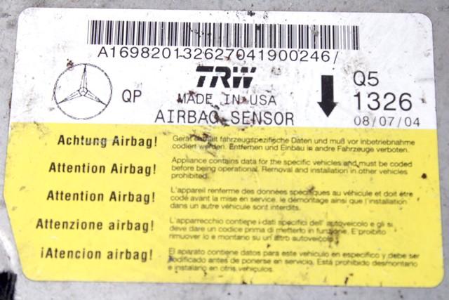 10 CENTRALINE AIRBAG USATE NON FUNZIONANTI DA RICODIFICARE A1179005800 A1698201326 A2469000709 A1698204085 A2049012604 0004460642 A1698204085 A2469000603 A1179005800 2118701185