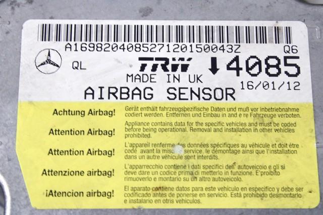 10 CENTRALINE AIRBAG USATE NON FUNZIONANTI DA RICODIFICARE A1179005800 A1698201326 A2469000709 A1698204085 A2049012604 0004460642 A1698204085 A2469000603 A1179005800 2118701185