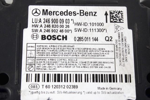 10 CENTRALINE AIRBAG USATE NON FUNZIONANTI DA RICODIFICARE A1179005800 A1698201326 A2469000709 A1698204085 A2049012604 0004460642 A1698204085 A2469000603 A1179005800 2118701185