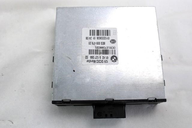 61429127088 CENTRALINA CONVERTITORE CORRENTE CONTINUA DC/DC BMW SERIE 3 320 D E91 SW 2.0 D 130KW 6M 5P (2008) RICAMBIO USATO 