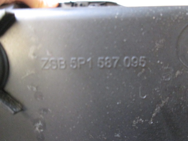 GLOVE BOX OEM N. 5P1587095 ORIGINAL PART ESED SEAT ALTEA XL 5P5 (2007 - 02/2009) BENZINA/GPL 16  YEAR OF CONSTRUCTION 2008
