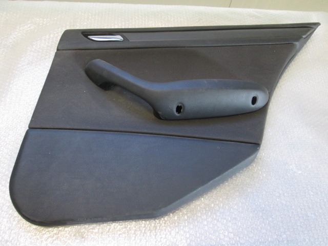 DOOR TRIM PANEL OEM N. PANNELLO INTERNO PORTA POSTERIORE ORIGINAL PART ESED BMW SERIE 3 E46 BER/SW/COUPE/CABRIO LCI RESTYLING (10/2001 - 2005) DIESEL 20  YEAR OF CONSTRUCTION 2002