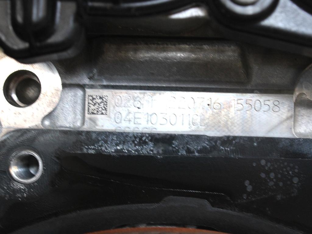 CZC MOTORE SEAT LEON FR 1.4 B 92KW 6M 5P (2016) RICAMBIO USATO 04E103011CL 04E103475BP 04E103479G
