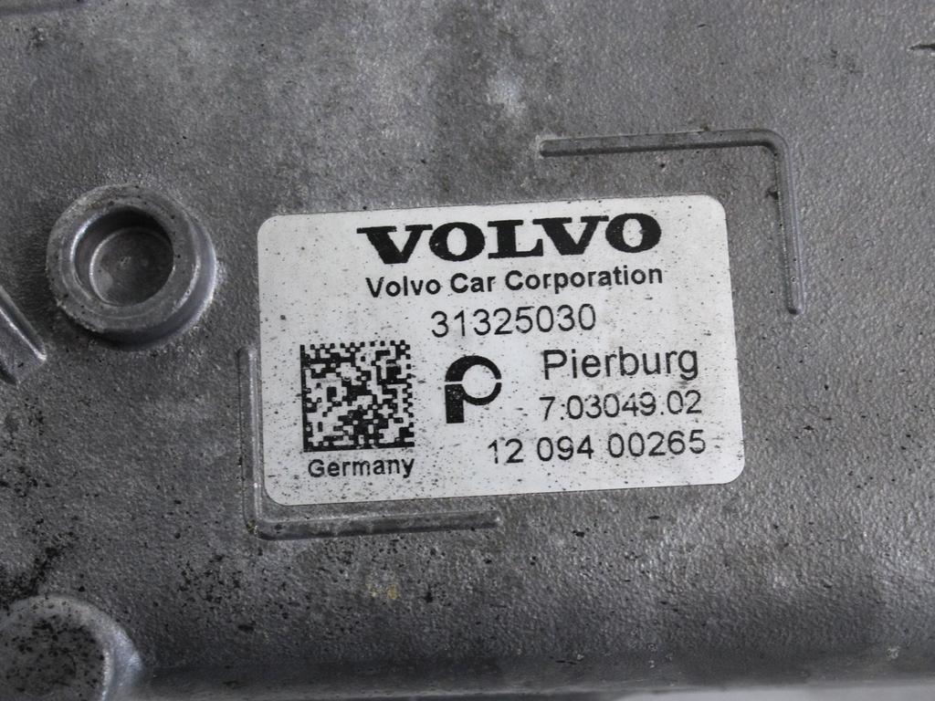 31325030 RADIATORE SCARICO GAS EGR VOLVO XC60 2.0 D 120KW 6M 5P (2012) RICAMBIO USATO