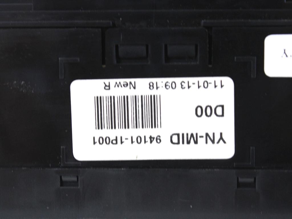 94101-1P001 DISPLAY COMPUTER DI BORDO KIA VENGA 1.4 B 66KW 5M 5P (2013) RICAMBIO USATO