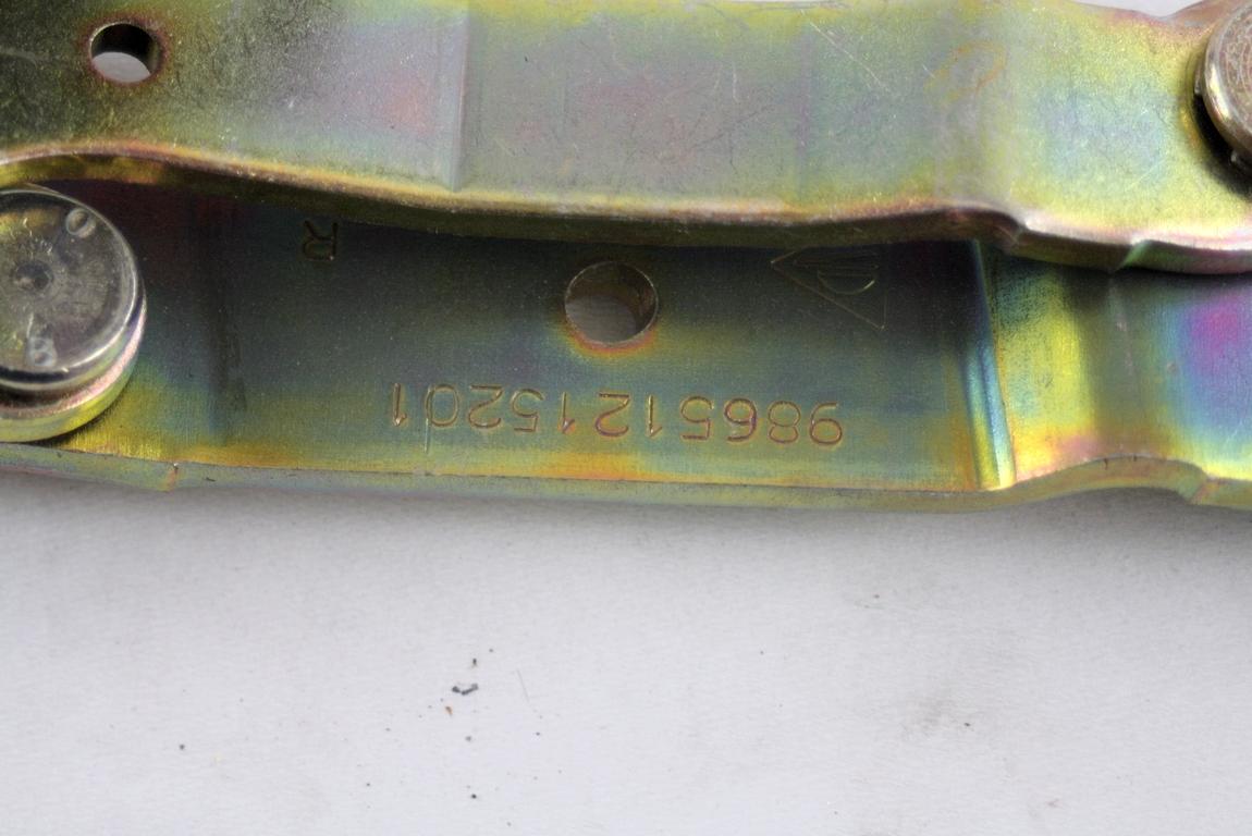 98651215201 CERNIERA COFANO ANTERIORE LATO DESTRO PORSCHE BOXTER S 3.2 (1998) RICAMBIO NUOVO