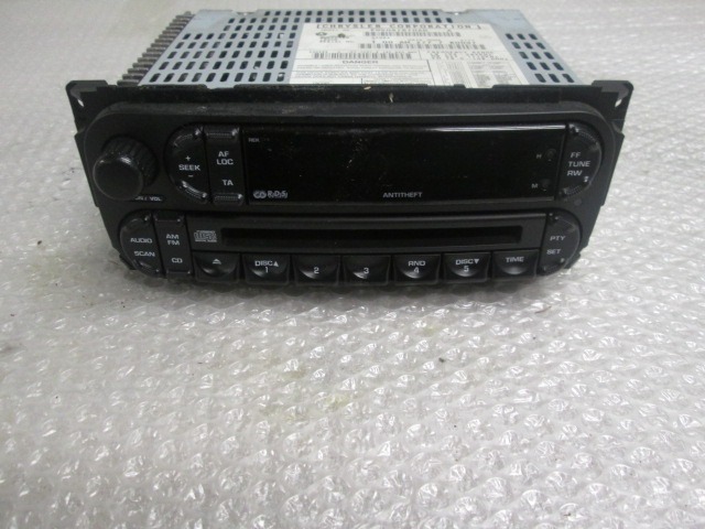 CHRYSLER VOYAGER 2.8L DIESEL AUTO 110KW 150hp (2008) REPLACEMENT CAR STEREO RADIO 56038518AH
