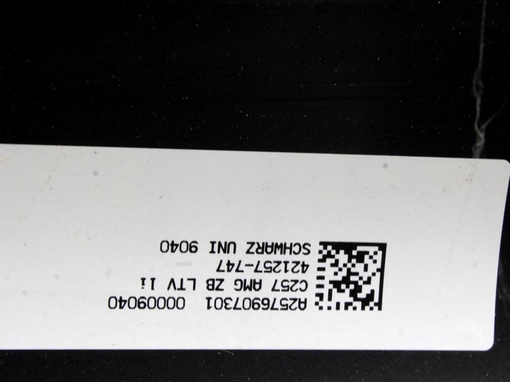 A2576907301 MINIGONNA RIVESTIMENTO SOTTOPORTA LATO SINISTRO AMG LINE MERCEDES CLASSE CLS C257 300 CDI 2.0 180KW AUT D 5P (2021) RICAMBIO USATO LEGGERMENTE AMMACCATA