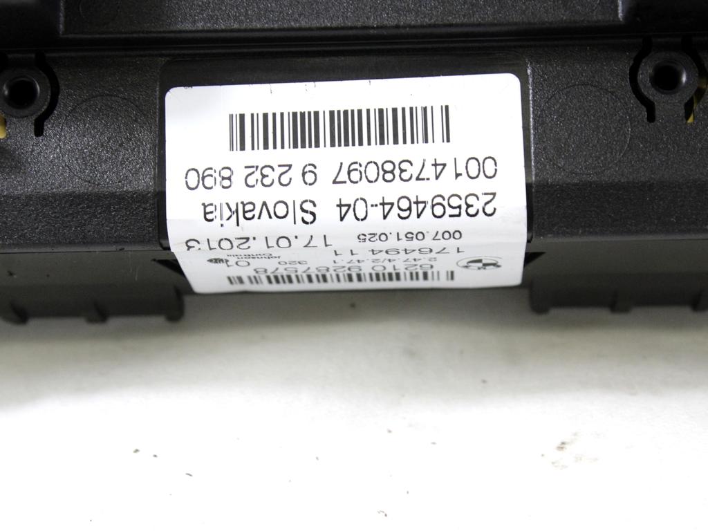 62109287578 QUADRO STRUMENTI CONTACHILOMETRI BMW X3 F25 2.0 D 105KW AUT 5P (2013) RICAMBIO USATO