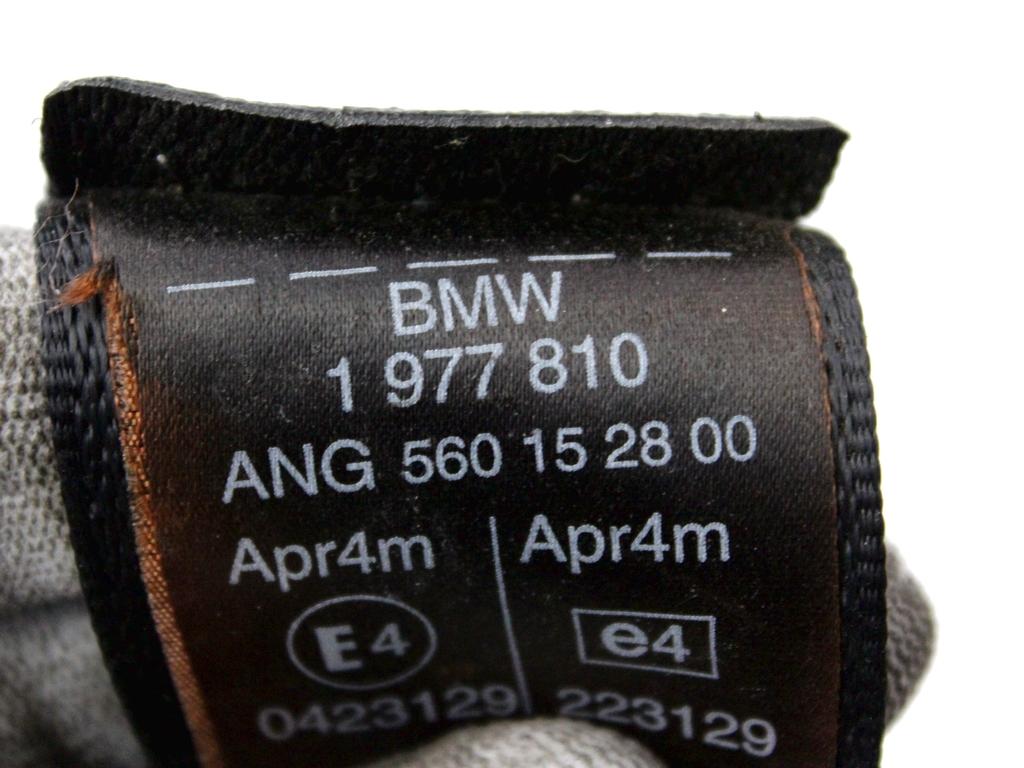 1977810 CINTURA DI SICUREZZA ANTERIORE DESTRA BMW SERIE 3 E36 318IS 1.9 B 103KW 5M 4P (1996) RICAMBIO USATO