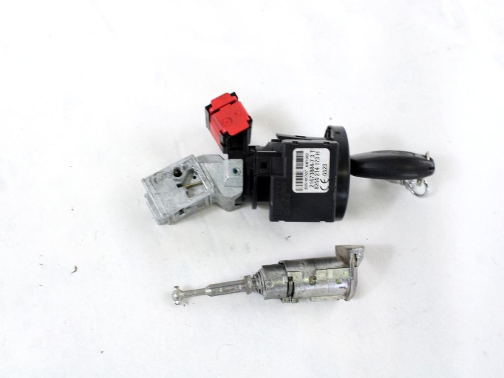 237101907R KIT ACCENSIONE AVVIAMENTO RENAULT CLIO 1.2 B 55KW 5M 5P (2012) RICAMBIO USATO CON CENTRALINA INIEZIONE MOTORE, QUADRO STRUMENTI, BLOCCHETTI ACCENSIONE APERTURA CON CHIAVE 237101206R 8201054128 8200214173 8201060291