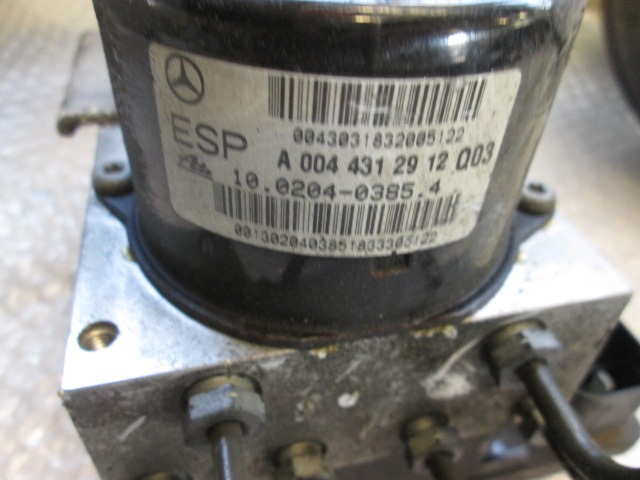 HYDRO UNIT DXC OEM N. 44316212 ORIGINAL PART ESED MERCEDES CLASSE C W203 BER/SW (2000 - 2007) DIESEL 22  YEAR OF CONSTRUCTION 2003