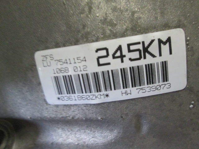 AUTOMATIC TRANSMISSION OEM N. 1068401157 SPARE PART USED CAR BMW SERIE 5 E60/E61 BER/SW  (2003 - 2010) - DISPLACEMENT 2.5 DIESEL- YEAR OF CONSTRUCTION 2004