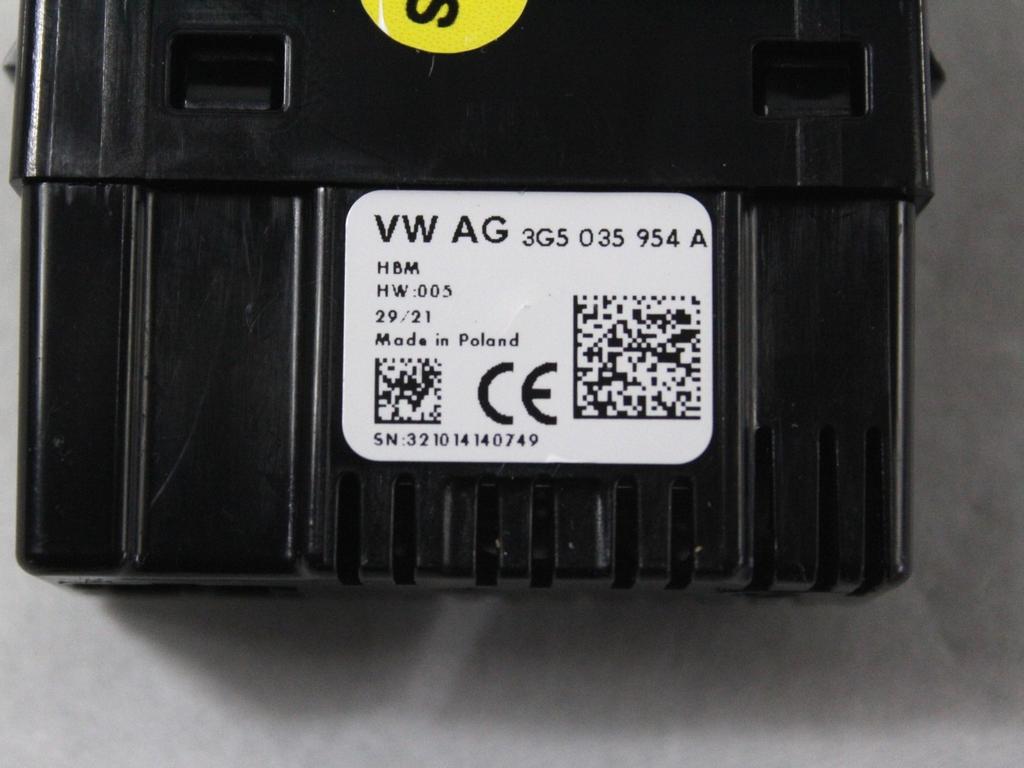 3G5035954A PORTE INGRESSO USBC CUPRA FORMENTOR 2.0 D 4X4 110KW AUT 5P (2021) RICAMBIO USATO