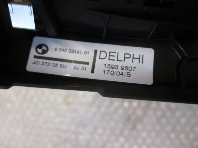 REAR PANEL OEM N. 15939807 ORIGINAL PART ESED BMW SERIE 5 E60 E61 (2003 - 2010) DIESEL 25  YEAR OF CONSTRUCTION 2004