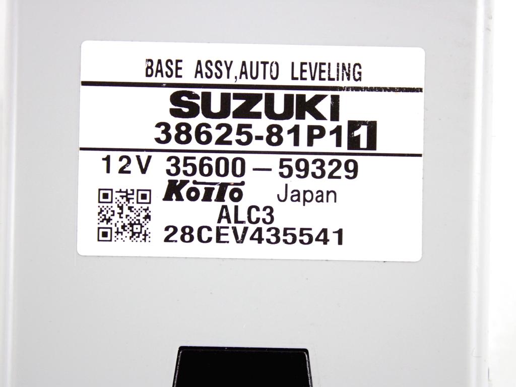 38625-81P11 CENTRALINA REGOLAZIONE ALTEZZA LUCI E FARI SUZUKI IGNIS 1.2 I 61KW 5M 5P (2022) RICAMBIO USATO