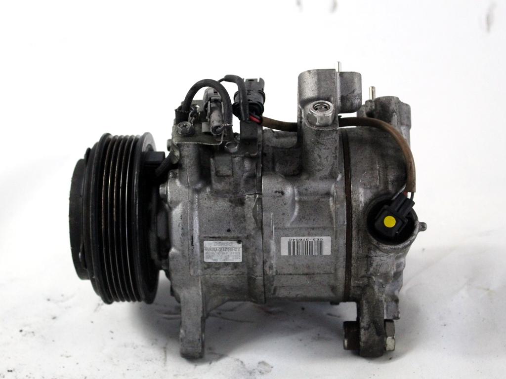 64529223694 COMPRESSORE CLIMATIZZATORE CLIMA A/C BMW SERIE 3 316D E91 2.0 D 85KW 6M 5P (2010) RICAMBIO USATO GE447260-4710