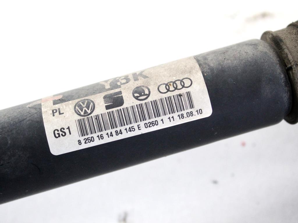 8K0501203K SEMIASSE SEMIALBERO POSTERIORE SINISTRO AUDI A5 3.0 D 4X4 176KW AUT 5P (2011) RICAMBIO USATO