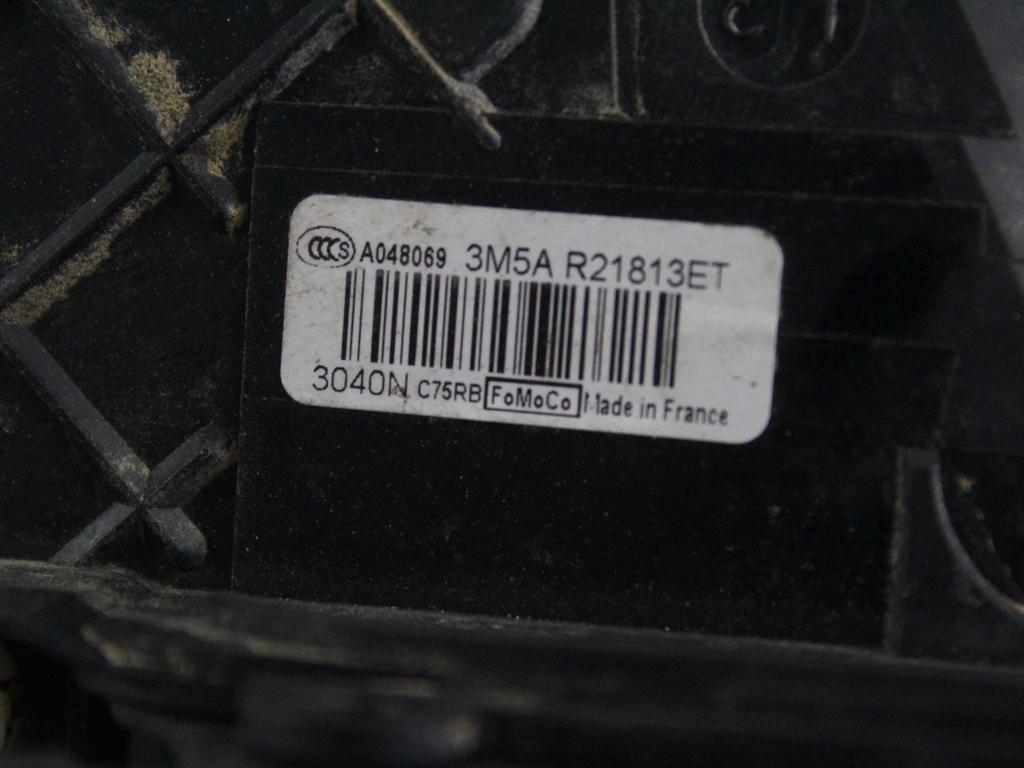 3M5A-R21813-ET CHIUSURA SERRATURA PORTA ANTERIORE SINISTRA FORD FOCUS SW 1.6 G 85KW 5M 5P (2011) RICAMBIO USATO