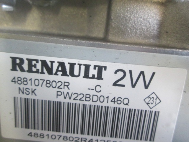RENAULT MEGANE SPORTOUR SW 1.5 81kW 6M 5P (2012) REPLACEMENT STEERING COLUMN 488100603R 488107802R