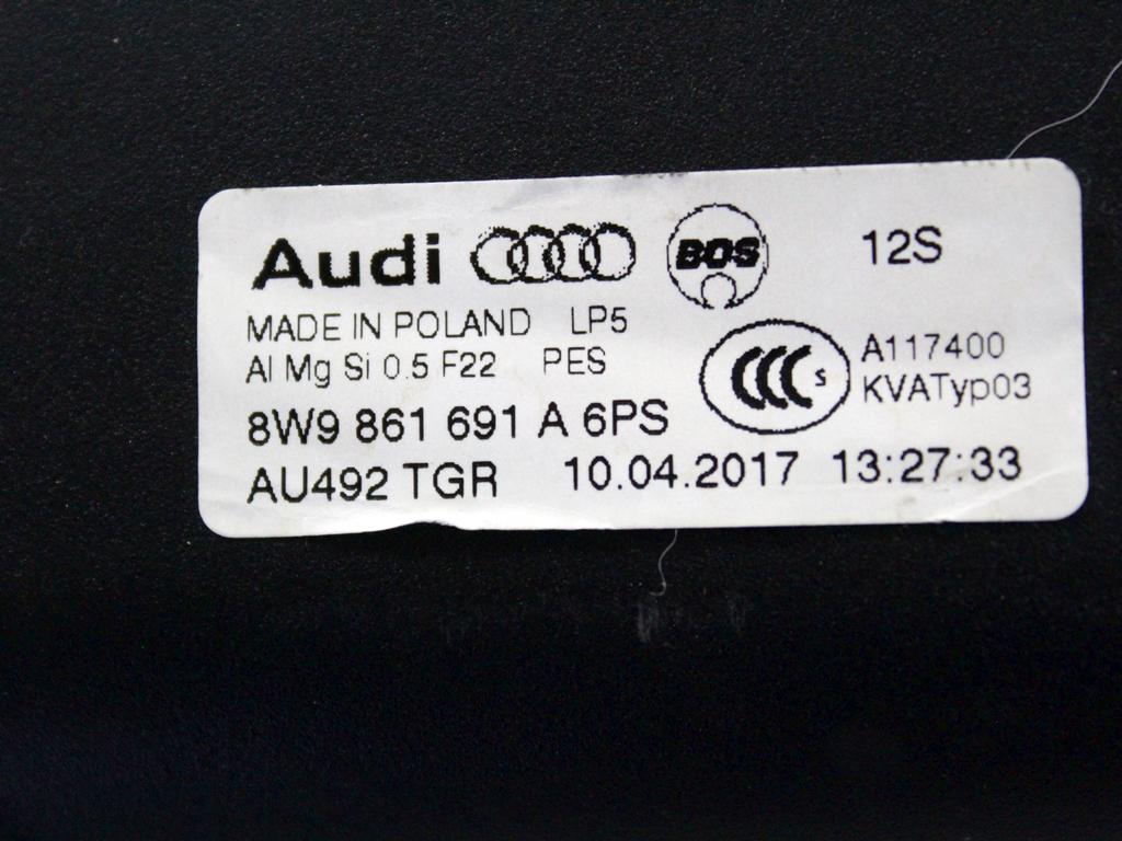 8W9861691A RETE TENDINA DIVISORIA VANO BAGAGLI AUDI A4 ALLROAD SW 3.0 D 4X4 160KW AUT 5P (2017) RICAMBIO USATO