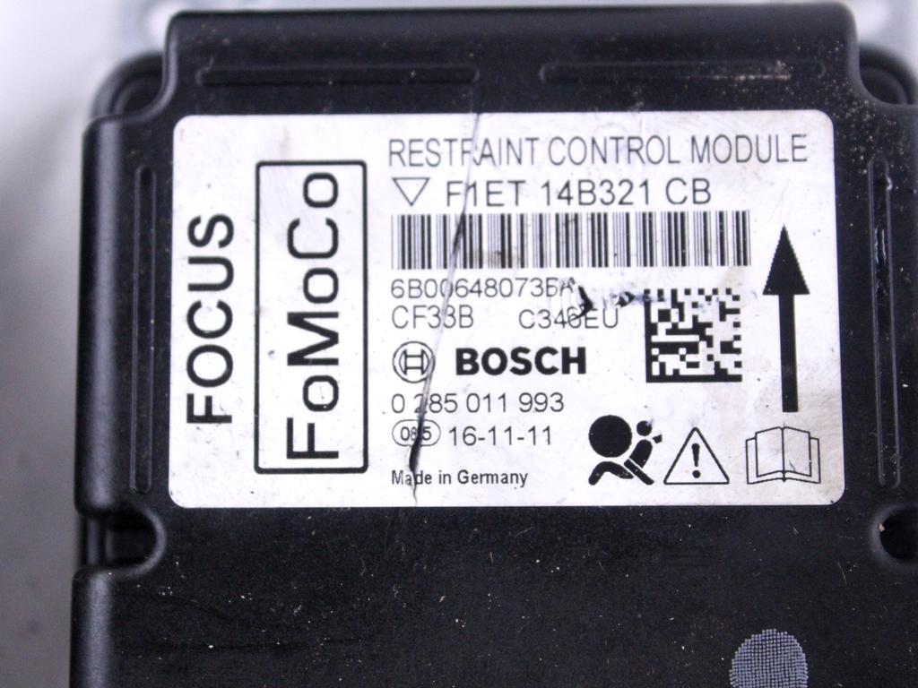 10 CENTRALINE AIRBAG USATE NON FUNZIONANTI DA RICODIFICARE AA6T-14B321-BA 8V51-14B321-EE 8V51-14B321-ED F1ET14B321CB F1ET14B321CC 6S6T14B056KC G1B5-14B321-AB 8V51-14B321-BG C1BT-14B321-CF DM5T14B321RA 