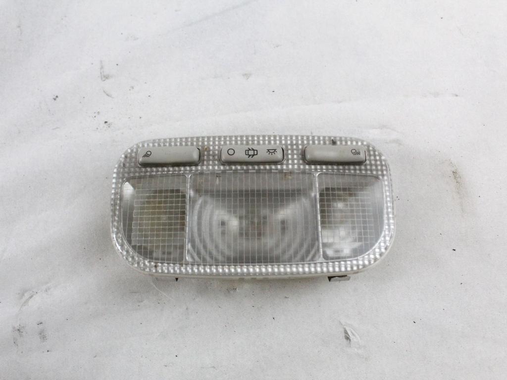 9652262280 PLAFONIERA LUCE INTERNA ABITACOLO CITROEN C4 PICASSO 1.6 D 80KW AUT 5P (2008) RICAMBIO USATO