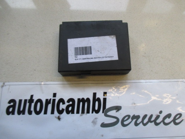 Control Central Locking OEM  MERCEDES CLASSE SLK R171 (2003 - 2008) 18 BENZINA Year 2005 spare part used