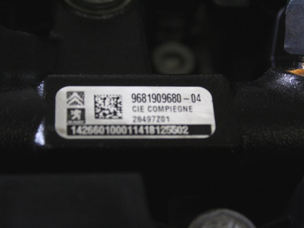 UFWA MOTORE FORD S-MAX 2.0 D 103KW 6M 5P (2014) RICAMBIO USATO CON POMPA INIEZIONE E SERIE INIETTORI 9688418110 1231921