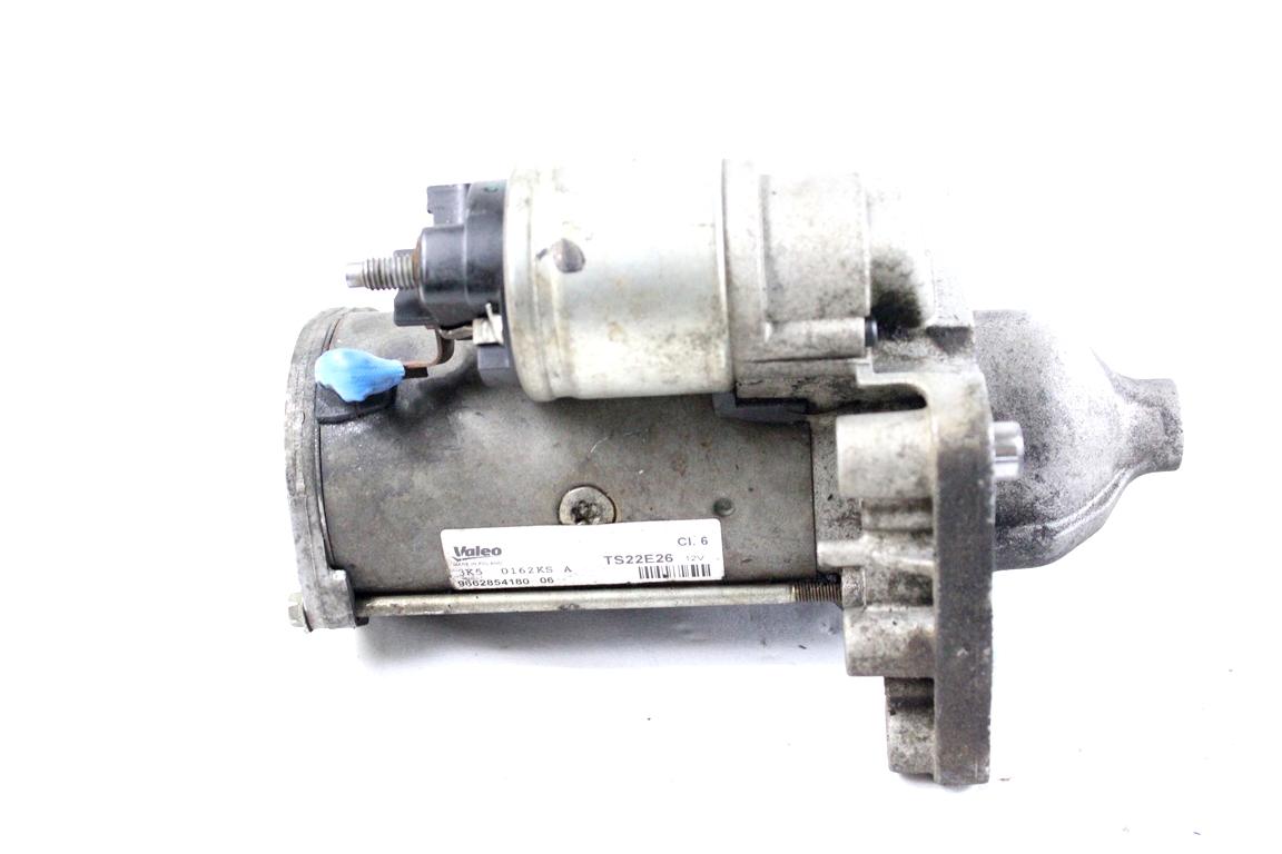 9662854180 MOTORINO AVVIAMENTO CITROEN C3 1.6 D 55KW 5M 5P (2015) RICAMBIO USATO