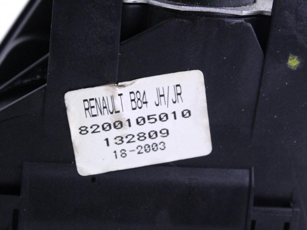 8200105010 LEVA POMELLO CUFFIA CORDE CAMBIO MANUALE RENAULT MEGANE 1.5 D 60KW 5M 5P (2003) RICAMBIO USATO
