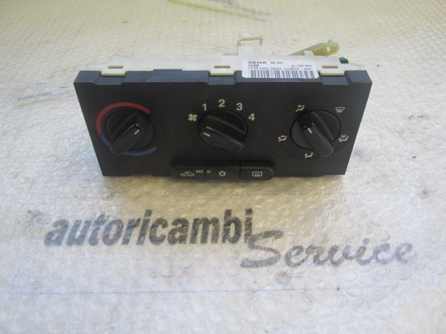 AIR CONDITIONING CONTROL OEM N. 90437535 ORIGINAL PART ESED OPEL ASTRA G 5P/3P/SW (1998 - 2003) BENZINA 16  YEAR OF CONSTRUCTION 2001