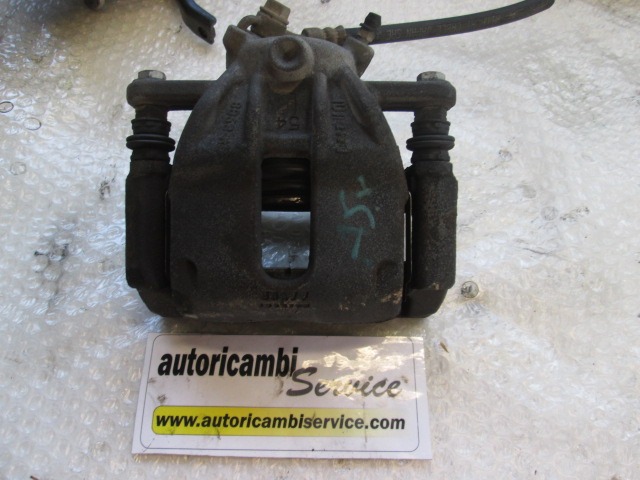 BRAKE CALIPER FRONT RIGHT OEM N. 41011AX60A ORIGINAL PART ESED NISSAN MICRA K12 K12E (01/2003 - 09/2010) DIESEL 15  YEAR OF CONSTRUCTION 2003