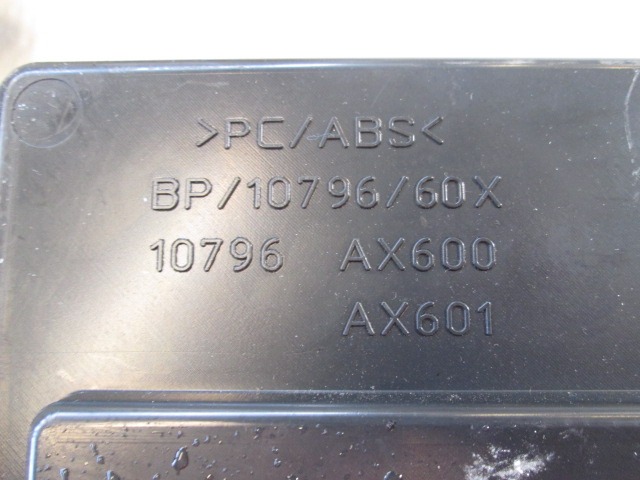 GLOVE BOX OEM N. 10796AX600 ORIGINAL PART ESED NISSAN MICRA K12 K12E (01/2003 - 09/2010) DIESEL 15  YEAR OF CONSTRUCTION 2003