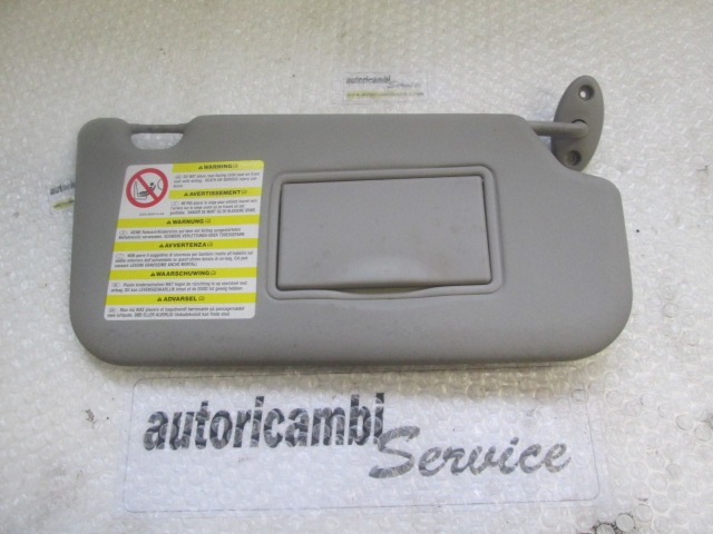 SUN VISORS RIGHT OEM N. 1624475 ORIGINAL PART ESED FORD FUSION (2002 - 02/2006) DIESEL 14  YEAR OF CONSTRUCTION 2003