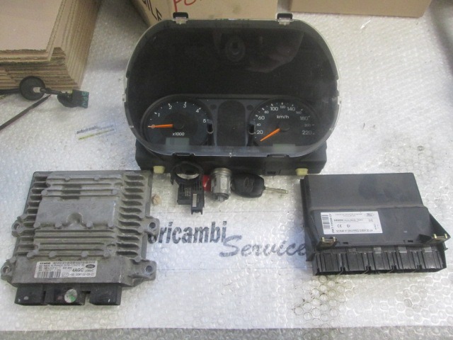 KIT ACCENSIONE AVVIAMENTO OEM N. 2S6T-15607-BB ORIGINAL PART ESED FORD FUSION (2002 - 02/2006) DIESEL 14  YEAR OF CONSTRUCTION 2003