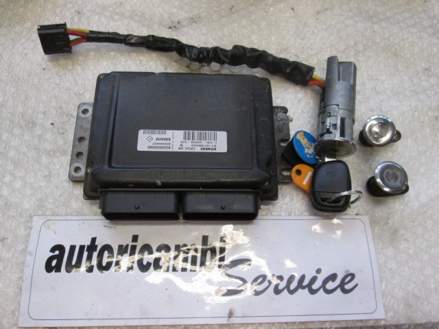 Starter Ignition Kit OEM 7876 kit accensione avviamento RENAULT TWINGO (09/1998 - 02/2004)  12 BENZINA Year 2001 spare part used