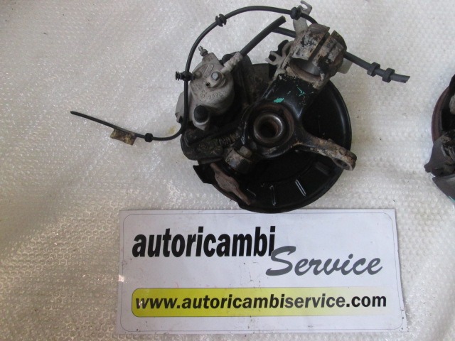 CARRIER, RIGHT FRONT / WHEEL HUB WITH BEARING, FRONT OEM N. 6R0615312A ORIGINAL PART ESED SEAT IBIZA MK3 RESTYLING (02/2006 - 2008) BENZINA 14  YEAR OF CONSTRUCTION 2007