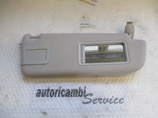SUN VISORS RIGHT OEM N. 4F0857552AB3X0 ORIGINAL PART ESED AUDI A6 C6 4F2 4FH 4F5 RESTYLING BER/SW/ALLROAD (10/2008 - 2011) DIESEL 27  YEAR OF CONSTRUCTION 2010