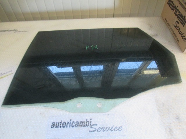 DOOR WINDOW, TINTED GLASS, REAR LEFT OEM N. 4F9845205 ORIGINAL PART ESED AUDI A6 C6 4F2 4FH 4F5 RESTYLING BER/SW/ALLROAD (10/2008 - 2011) DIESEL 27  YEAR OF CONSTRUCTION 2010