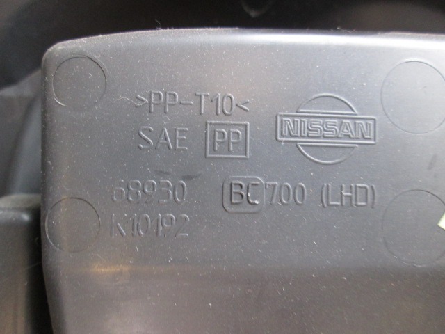 GLOVE BOX OEM N. 68930BC700 ORIGINAL PART ESED NISSAN MICRA K12 K12E (01/2003 - 09/2010) BENZINA 14  YEAR OF CONSTRUCTION 2006